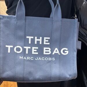 Marc Jacobs Slate Blue Tote Bag